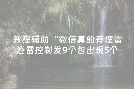 教程辅助“微信真的有埋雷避雷控制发9个包出现5个雷软件”（详细透视教程）-哔哩哔哩
