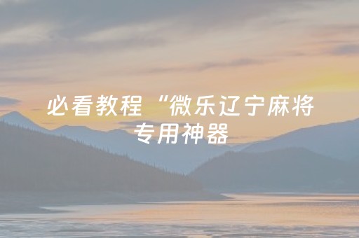 教程辅助“微信跑得快拿好牌功能”（详细透视教程）-哔哩哔哩