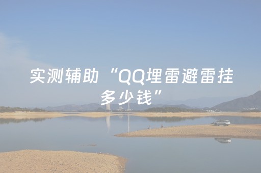 实测辅助“QQ埋雷避雷挂多少钱”（详细透视教程）-哔哩哔哩
