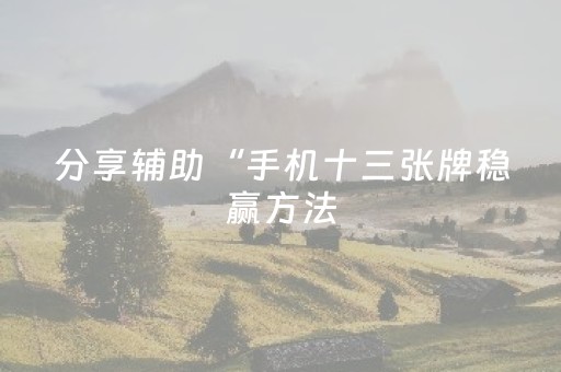 必看教程“程序麻将app下载安装”（详细透视教程）-哔哩哔哩