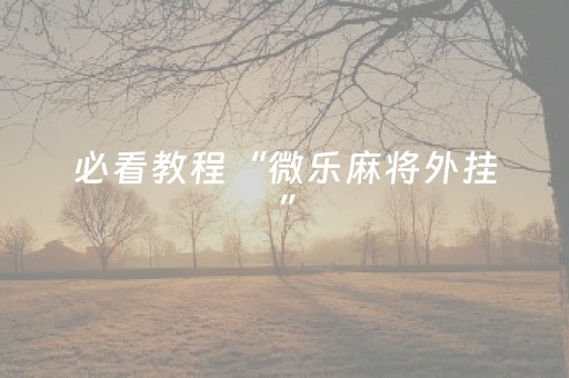 胜率设置方法“微乐棋牌软件黑科技”（详细透视教程）-哔哩哔哩