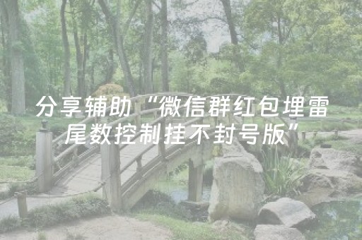 分享辅助“微信群红包埋雷尾数控制挂不封号版”（详细透视教程）-哔哩哔哩