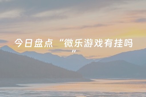 今日盘点“微乐游戏有挂吗”（详细辅助教程）-哔哩哔哩