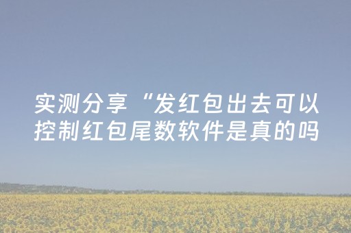 实测分享“发红包出去可以控制红包尾数软件是真的吗”（详细透视教程）-哔哩哔哩
