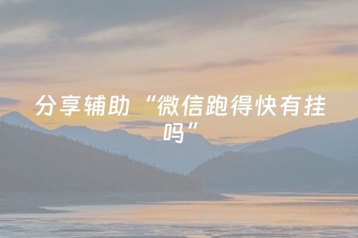 分享辅助“微信跑得快有挂吗”（详细透视教程）-哔哩哔哩