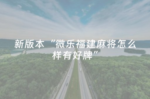 新版本“微乐福建麻将怎么样有好牌”（详细透视教程）-哔哩哔哩