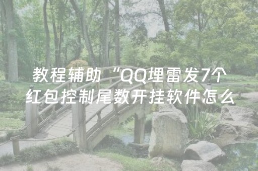 教程辅助“QQ埋雷发7个红包控制尾数开挂软件怎么安装”（详细透视教程）-哔哩哔哩