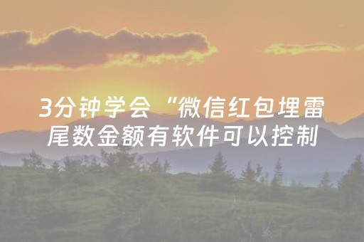 3分钟学会“微信红包埋雷尾数金额有软件可以控制吗”（详细透视教程）-哔哩哔哩
