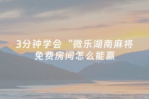 必看教程“兴动麻将系统规律”（详细透视教程）-哔哩哔哩