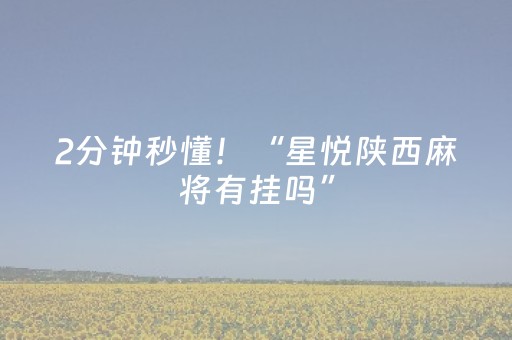 2分钟秒懂！“星悦陕西麻将有挂吗”（详细透视教程）-哔哩哔哩
