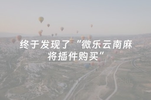 终于发现了“微乐云南麻将插件购买”（详细透视教程）-哔哩哔哩