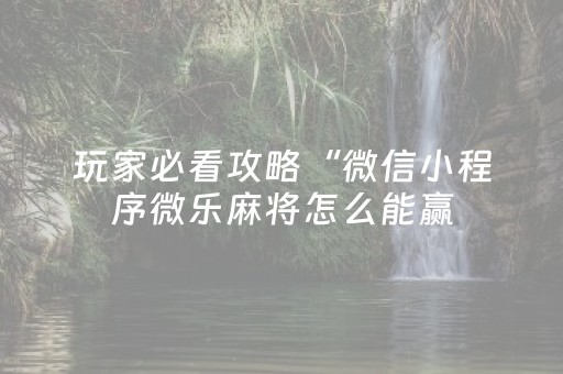 实测教程“17麻将大菠萝胜率规律（专用辅牌神器免安装）
