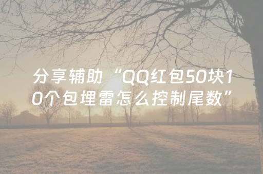 分享辅助“QQ红包50块10个包埋雷怎么控制尾数”（详细透视教程）-哔哩哔哩