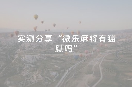 实测分享“微乐麻将有猫腻吗”（详细开挂教程）-哔哩哔哩