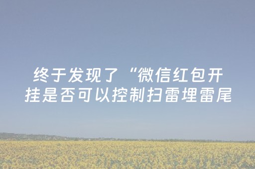终于发现了“微信红包开挂是否可以控制扫雷埋雷尾数”（详细透视教程）-哔哩哔哩