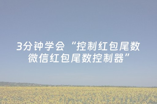 3分钟学会“控制红包尾数微信红包尾数控制器”（详细透视教程）-哔哩哔哩