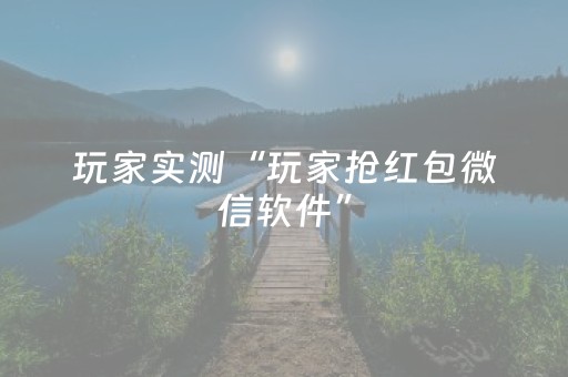 玩家实测“玩家抢红包微信软件”（详细透视教程）-哔哩哔哩