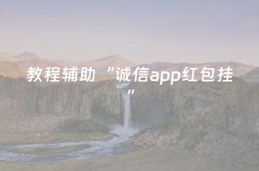 教程辅助“诚信app红包挂”（详细透视教程）-哔哩哔哩
