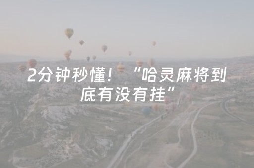 2分钟秒懂！“哈灵麻将到底有没有挂”（详细透视教程）-哔哩哔哩