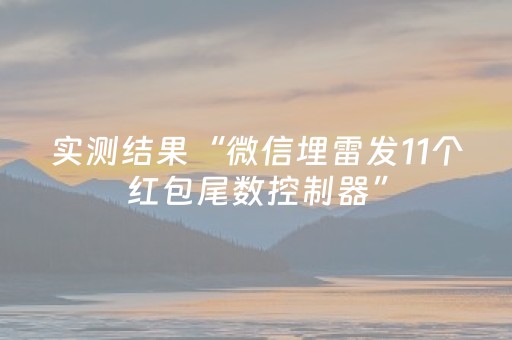 实测结果“微信埋雷发11个红包尾数控制器”（详细透视教程）-哔哩哔哩