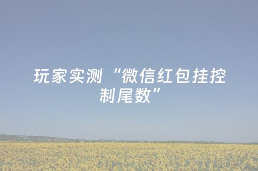 玩家实测“微信红包挂控制尾数”（详细透视教程）-哔哩哔哩