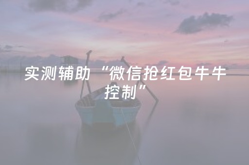 实测辅助“微信抢红包牛牛控制”（详细透视教程）-哔哩哔哩