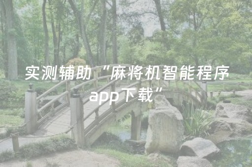 实测辅助“麻将机智能程序app下载”（详细透视教程）-哔哩哔哩