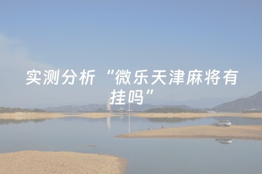 实测分析“微乐天津麻将有挂吗”（详细辅助教程）-哔哩哔哩