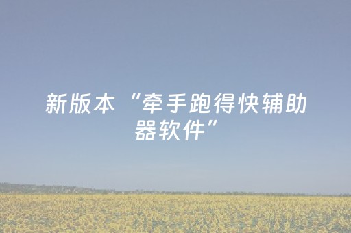 新版本“牵手跑得快辅助器软件”（详细透视教程）-哔哩哔哩