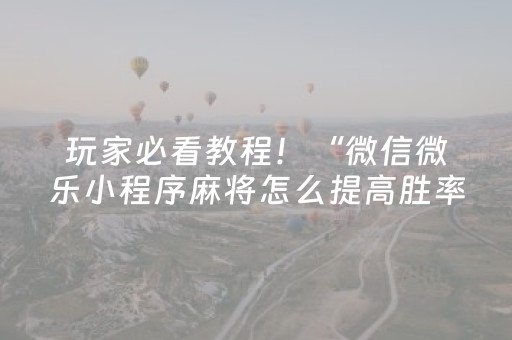 实测分析“开心泉州麻将免费插件”（详细辅助教程）-哔哩哔哩