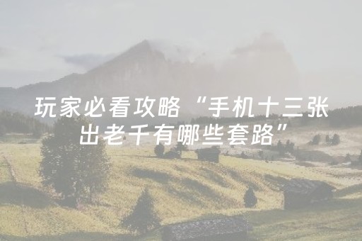 今日实测“微乐河南麻将为什么总是输”（详细开挂教程）-哔哩哔哩