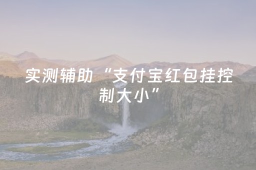 实测辅助“支付宝红包挂控制大小”（详细透视教程）-哔哩哔哩