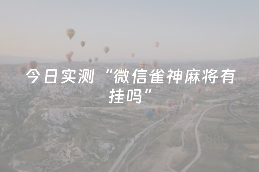今日实测“微信雀神麻将有挂吗”（详细透视教程）-哔哩哔哩