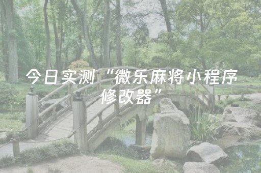 今日实测“微乐麻将小程序修改器”（详细开挂教程）-哔哩哔哩