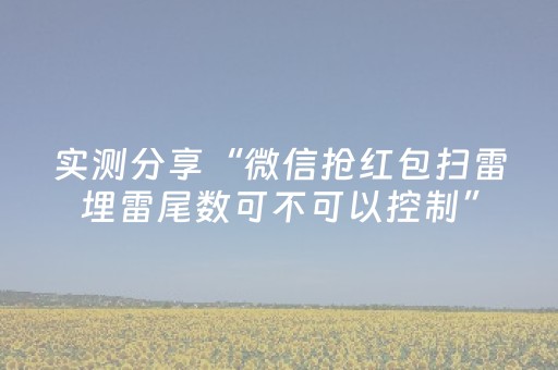 实测分享“微信抢红包扫雷埋雷尾数可不可以控制”（详细透视教程）-哔哩哔哩