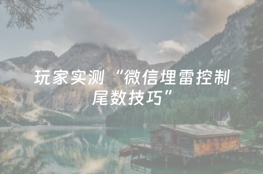 玩家实测“微信埋雷控制尾数技巧”（详细透视教程）-哔哩哔哩