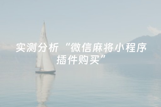 实测分析“微信麻将小程序插件购买”（详细透视教程）-哔哩哔哩