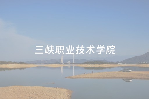 三峡职业技术学院（三峡职业技术学院网上办事服务大厅）
