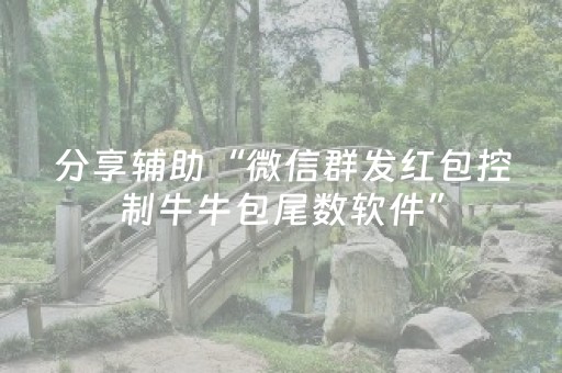 分享辅助“微信群发红包控制牛牛包尾数软件”（详细透视教程）-哔哩哔哩