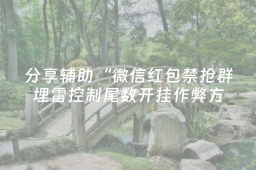 分享辅助“微信红包禁抢群埋雷控制尾数开挂作弊方法”（详细透视教程）-哔哩哔哩