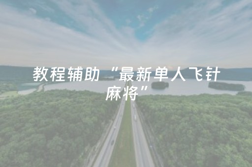 教程辅助“最新单人飞针麻将”（详细透视教程）-哔哩哔哩
