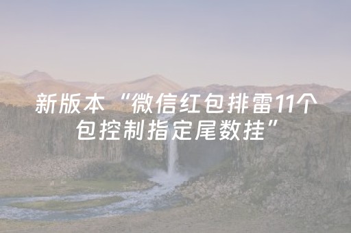 新版本“微信红包排雷11个包控制指定尾数挂”（详细透视教程）-哔哩哔哩