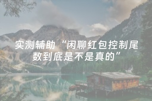 实测辅助“闲聊红包控制尾数到底是不是真的”（详细透视教程）-哔哩哔哩