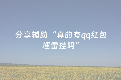 分享辅助“真的有qq红包埋雷挂吗”（详细透视教程）-哔哩哔哩