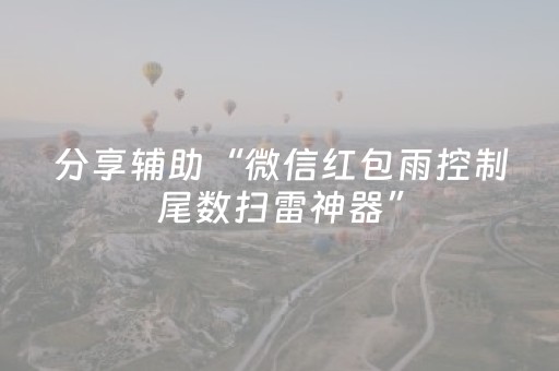 分享辅助“微信红包雨控制尾数扫雷神器”（详细透视教程）-哔哩哔哩