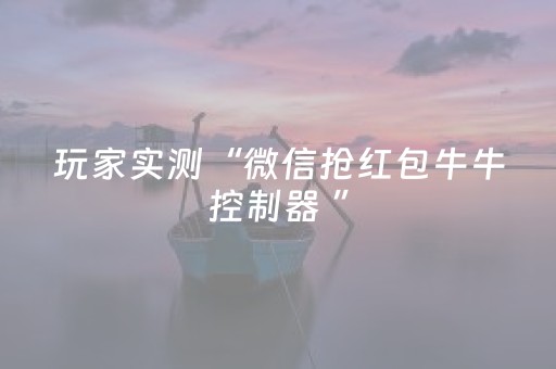 玩家实测“微信抢红包牛牛控制器 ”（详细透视教程）-哔哩哔哩