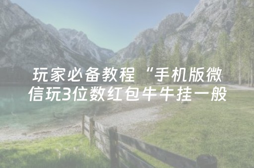 实测教程“QQ红包6个包5个中雷开挂软件”（详细透视教程）-哔哩哔哩