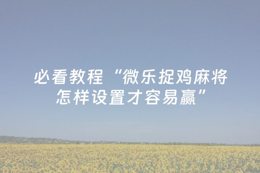 今日盘点“微乐云南麻将插件购买”（详细辅助教程）-哔哩哔哩