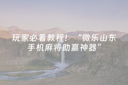 必看教程！“手机跑得快怎么拿好牌”（详细开挂教程）-哔哩哔哩
