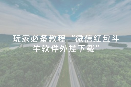 玩家必备教程“微信红包斗牛软件外挂下载”（详细透视教程）-哔哩哔哩